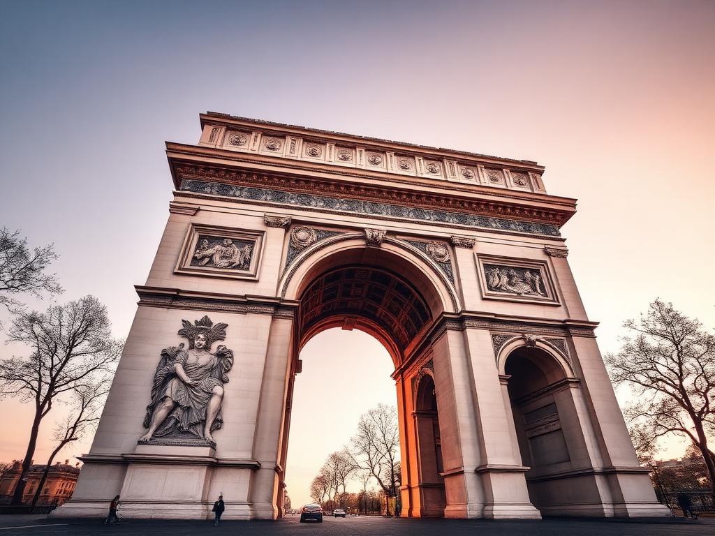Arco do Triunfo em Paris